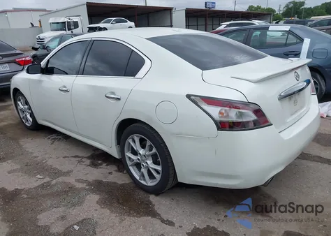 2014 Nissan Maxima 3.5 Sv z USA, uszkodzony, nr VIN 1N4AA5AP5EC907414